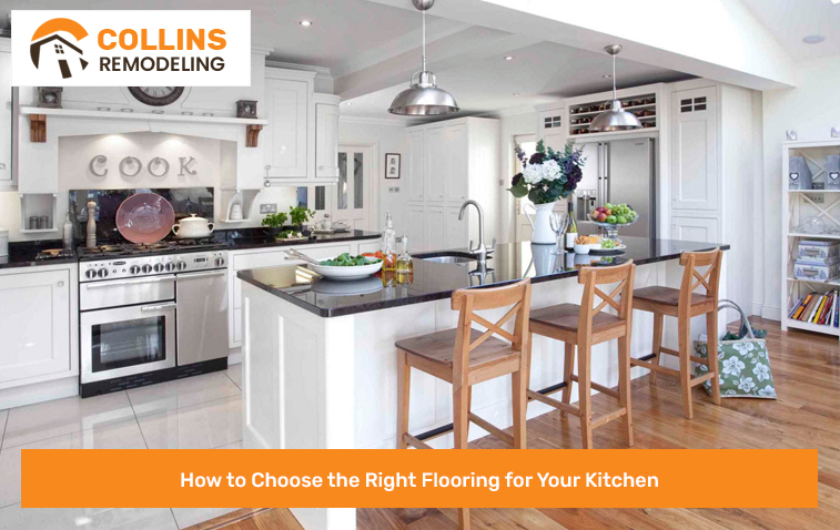 Wooden kitchen flooring showcasing a warm, inviting design.